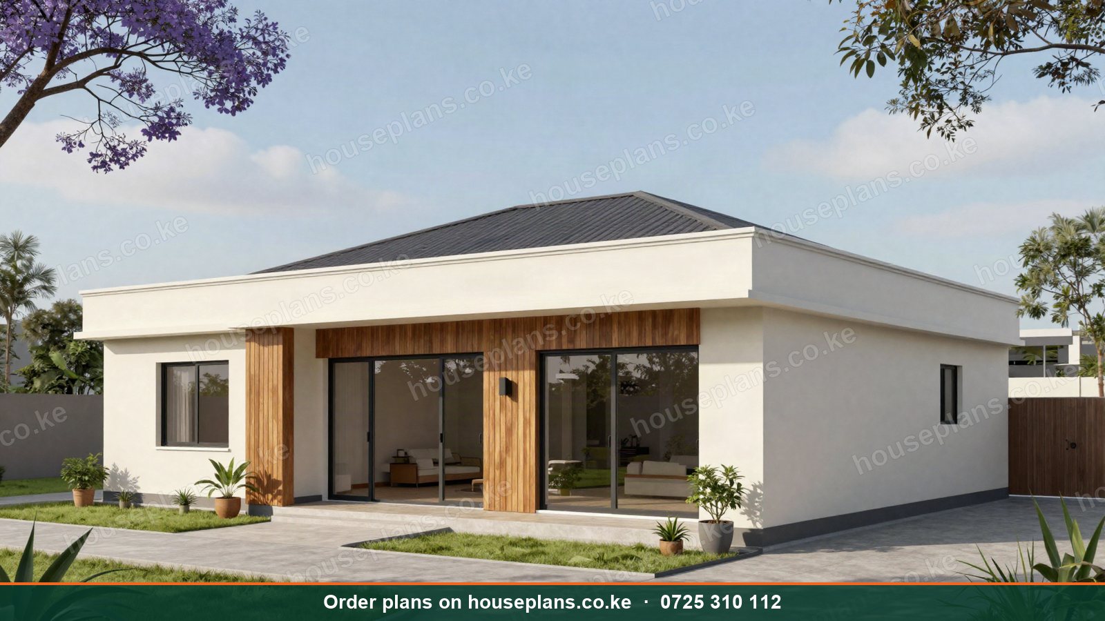 Amani house plan exterior