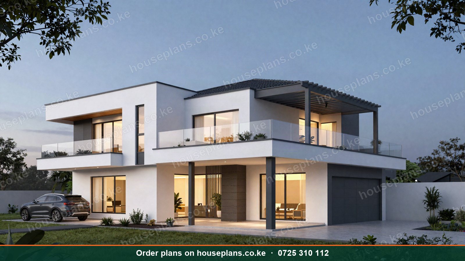 Kitengela house plan exterior