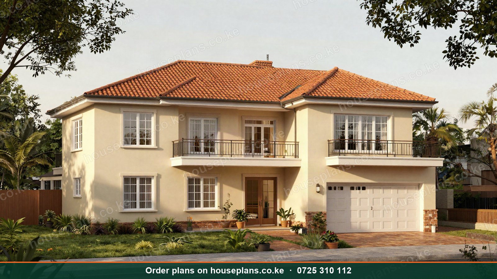 Kitisuru house plan exterior