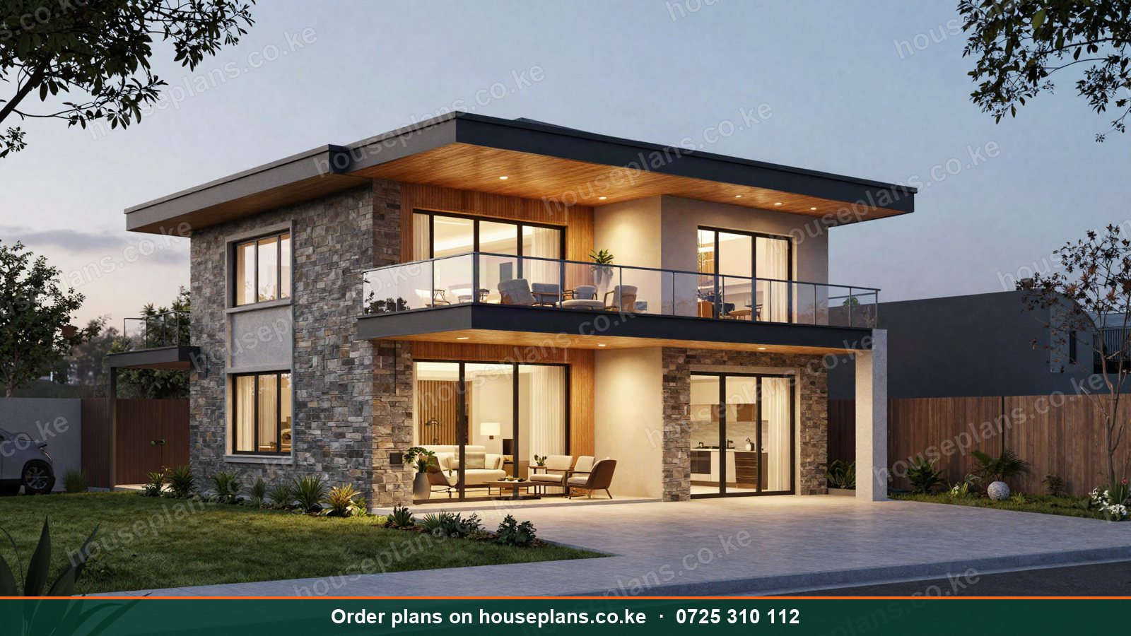 Lavington house plan exterior