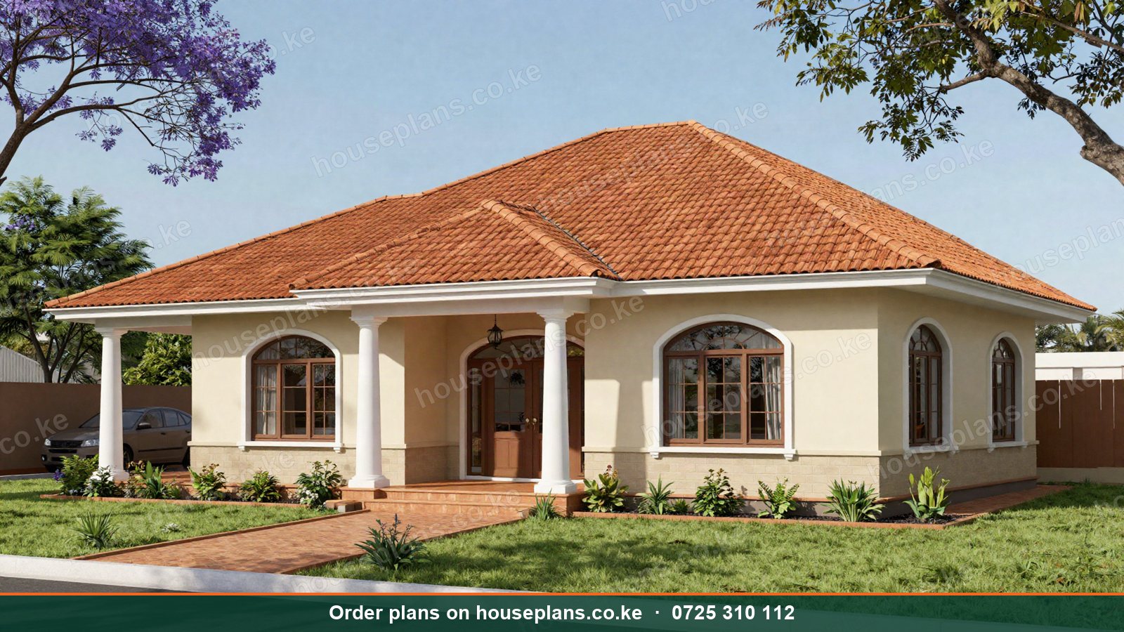 Neema house plan exterior