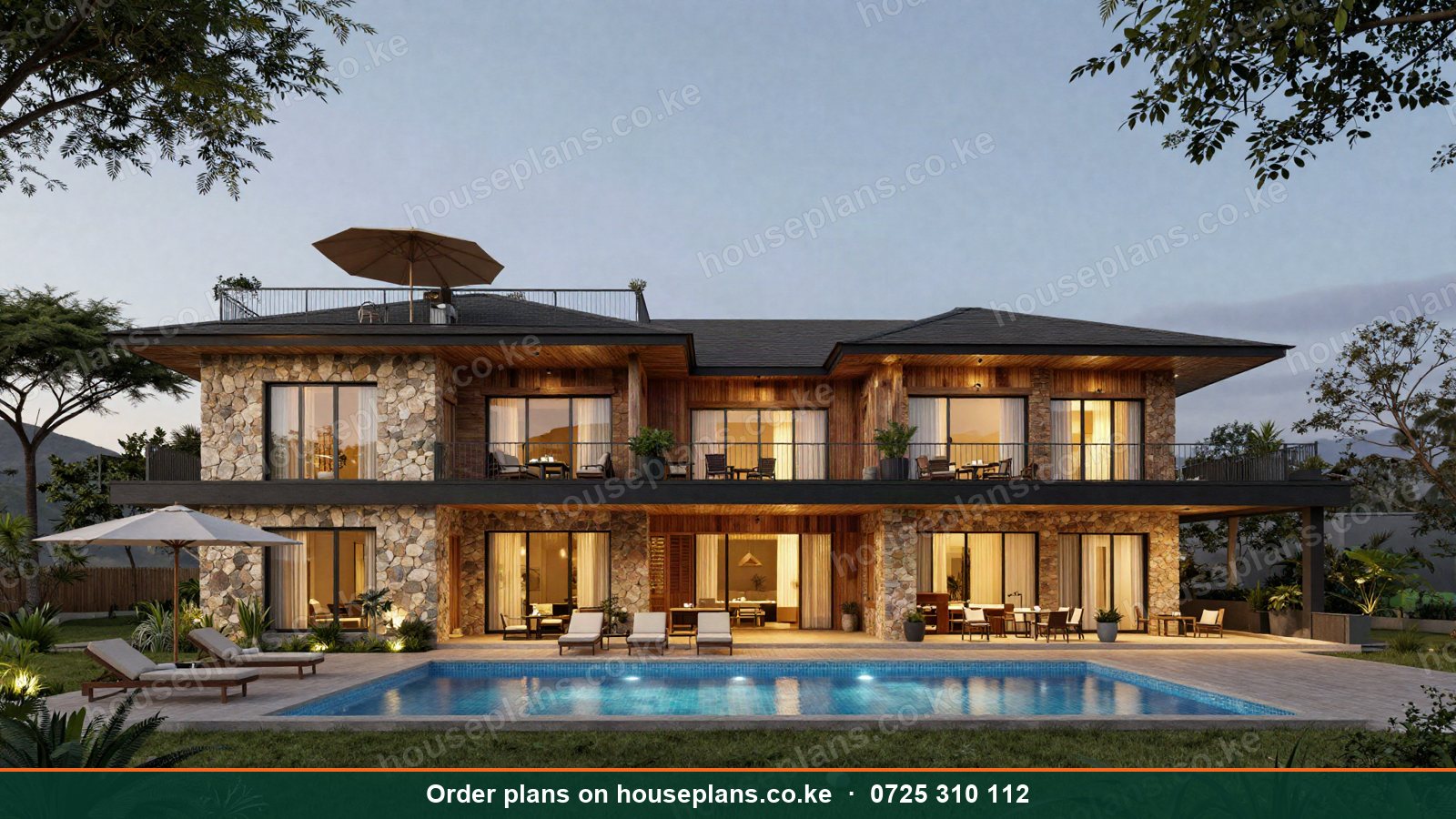 Serena house plan exterior