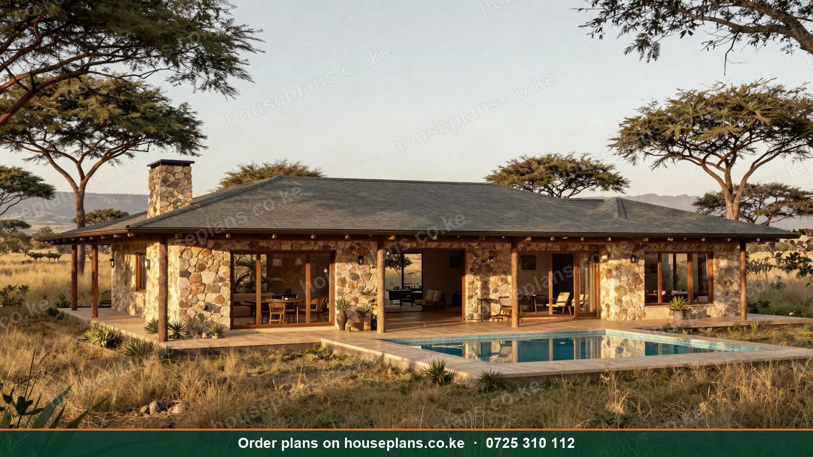 Tsavo house plan exterior